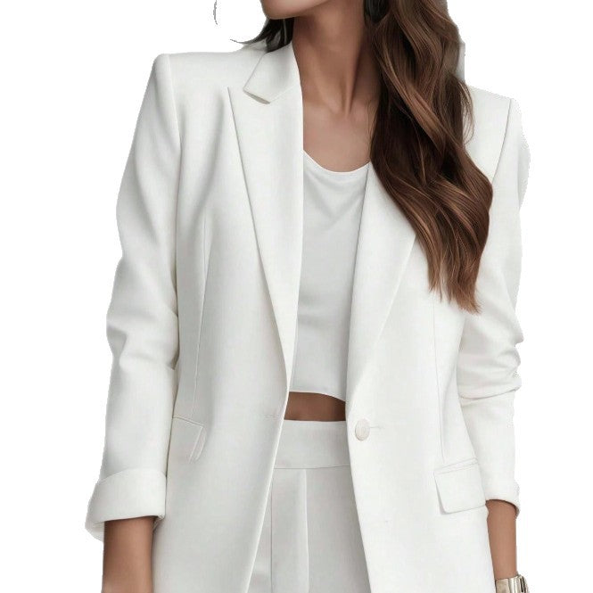 Blazer à manches longues imprimé