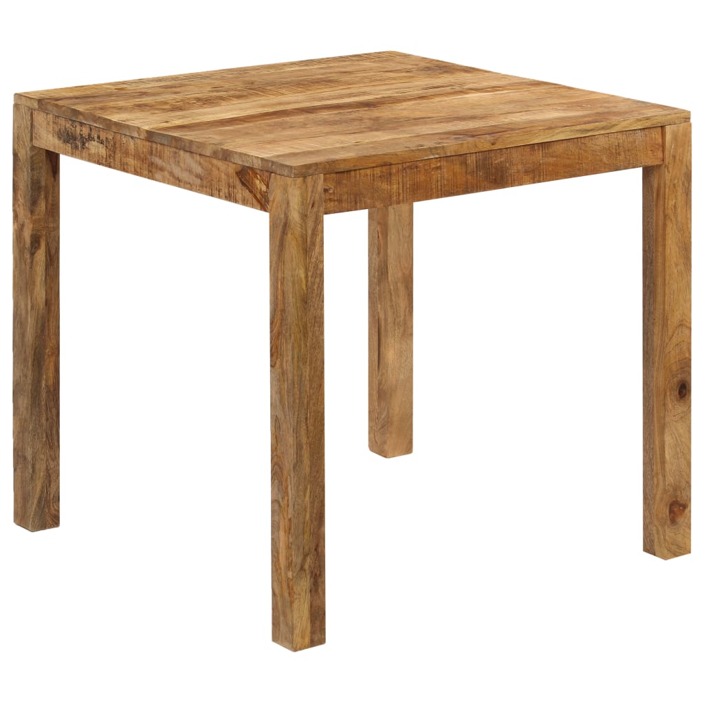 Table à manger en bois massif de mangue 82x table à manger 82x