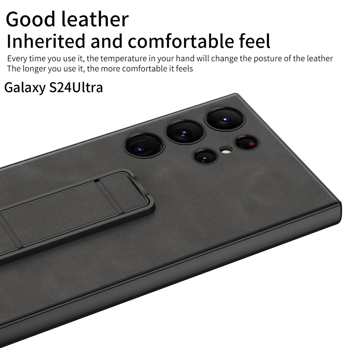 Coque de téléphone pliant S24ultra Étui dur résistant à la chute S24plus