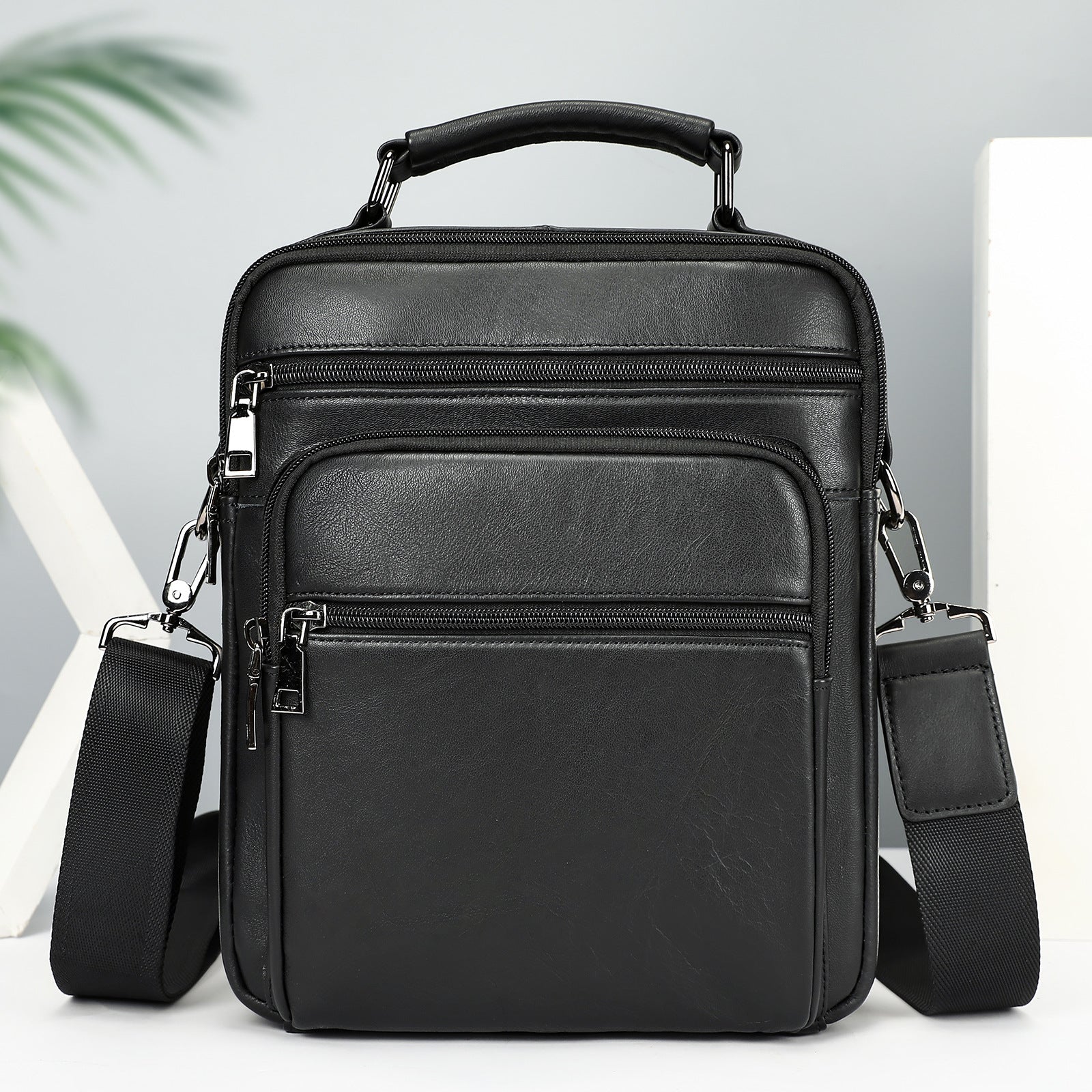 Sac d'épaule de luxe Business Light pour hommes