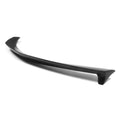 Pour Chevy 20-23 Corvette C8 Z51 Style de profil bas Spoiler de coffre arrière mat noir
