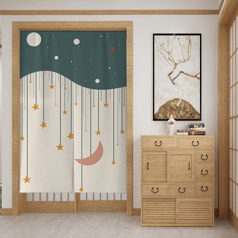 Rideaux de porte en tissu personnalisé