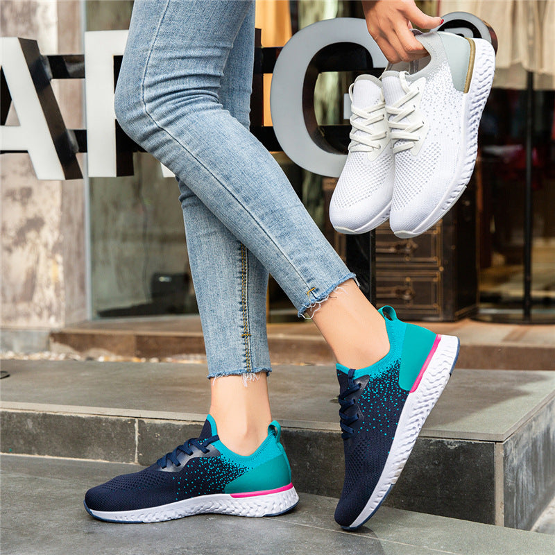 Chaussures de sport casual léger et souple pour femmes