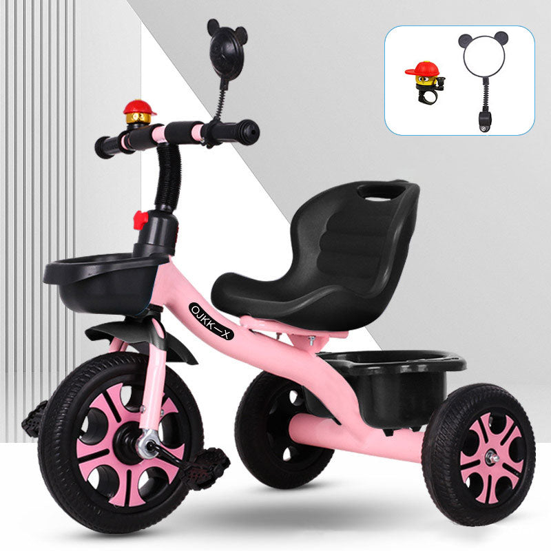 Tricycle des enfants pour 2-5 ans Trike des jeunes enfants avec panier et poignée de poussoir