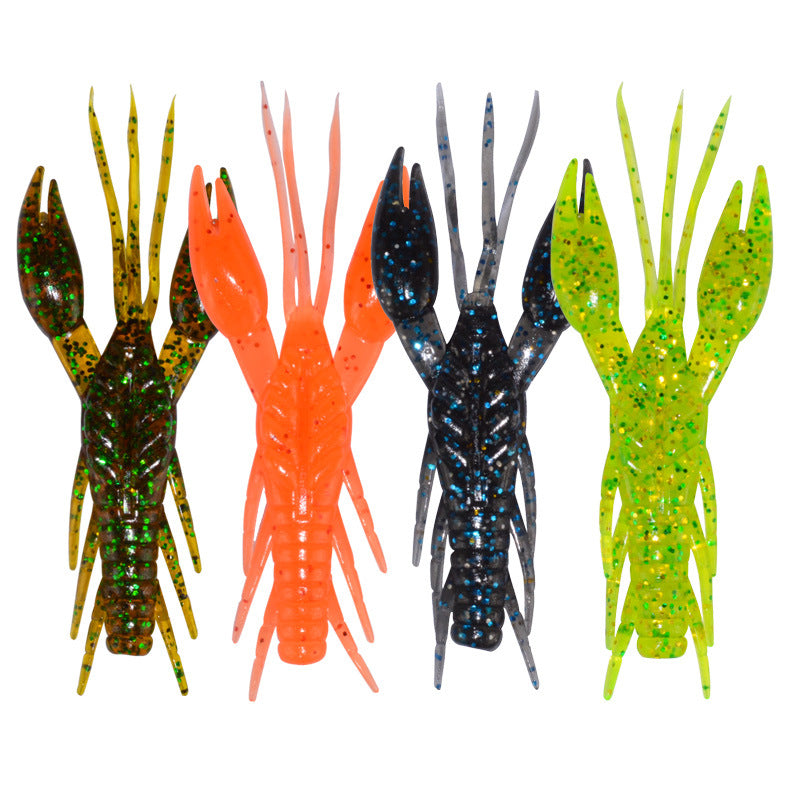 Type de crevette à bec souple Luya Insectes doux Faux Insectes doux
