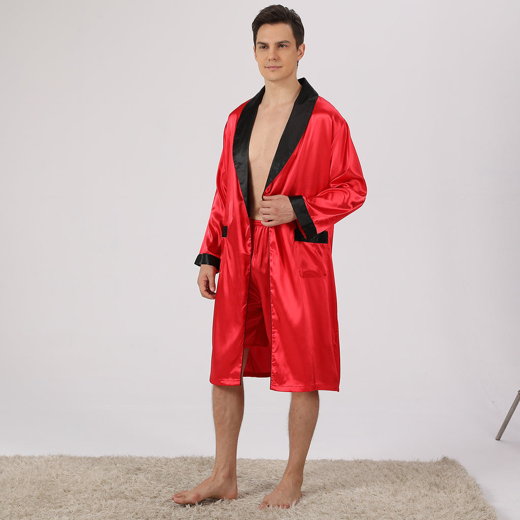 Men's silk sleep shorts