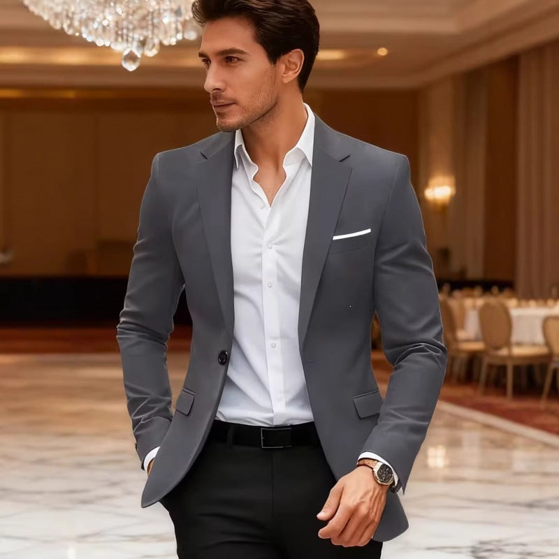 Veste de costume casual pour hommes Style coréen