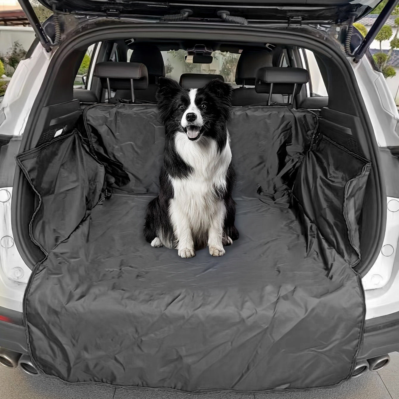 Voiture Trunk SUV pour animaux de compagnie Tapis de siège arrière épais et résistant à l'usure