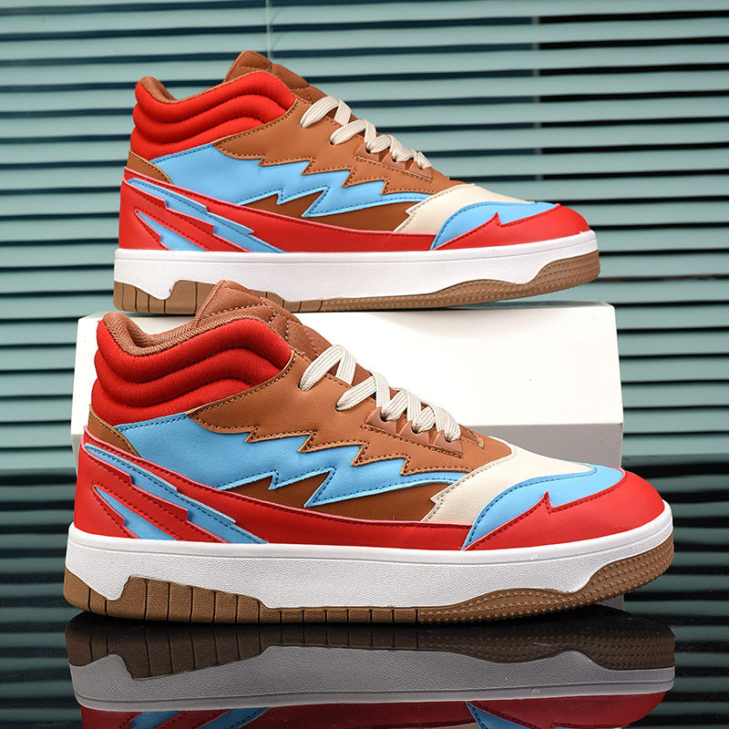 Fashion homme Casual High-top Lace-up Sneakers