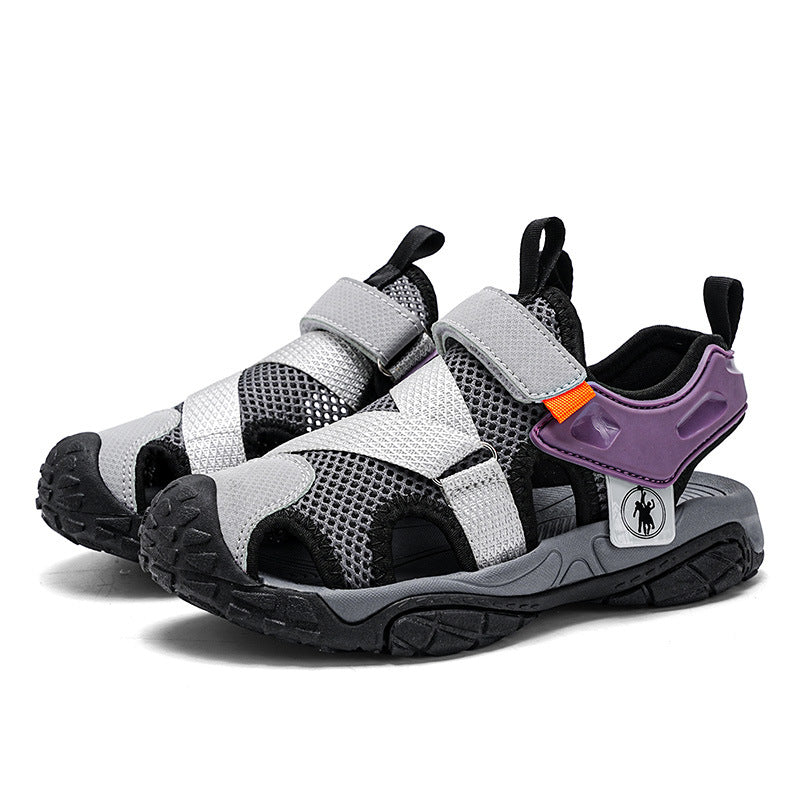 Fashion garçons et filles orteils protection chaussures de plage