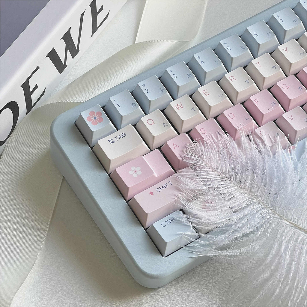Clavier mécanique imprimé simple et mignon