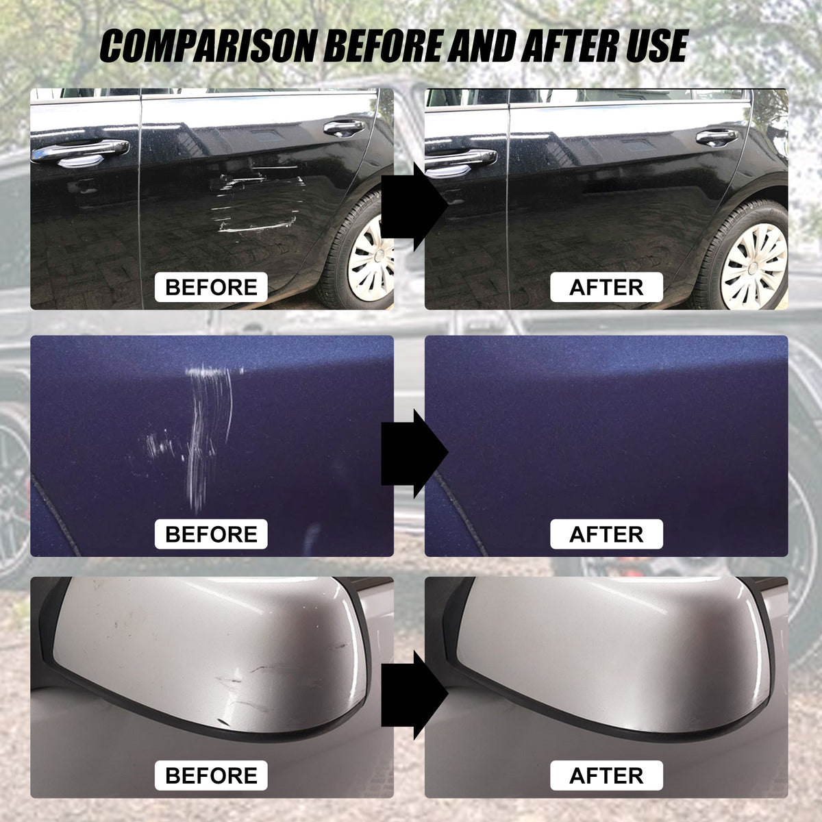 West Moon Exclusive Rayhong Car Paint Scratch Cleaner - Removes scratches