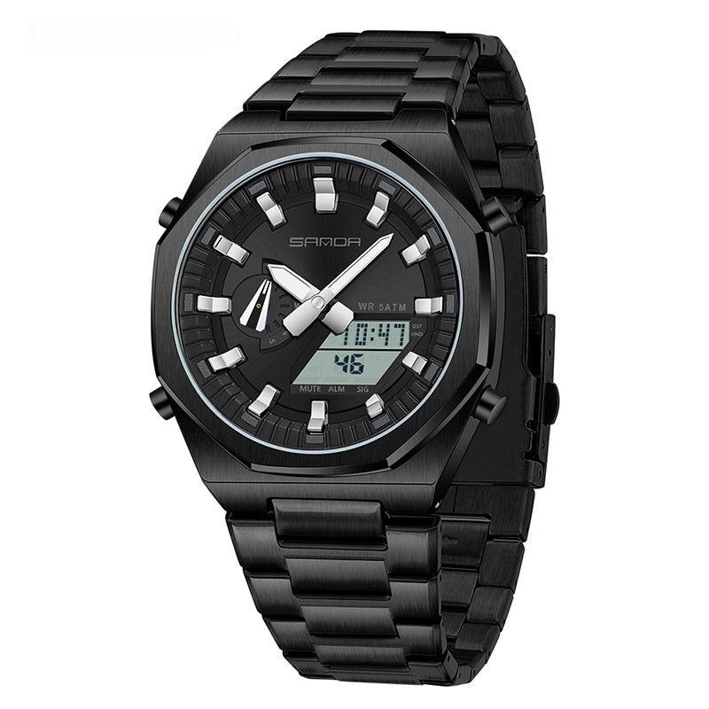 Double affichage Multi-fonctions Montre homme d'été