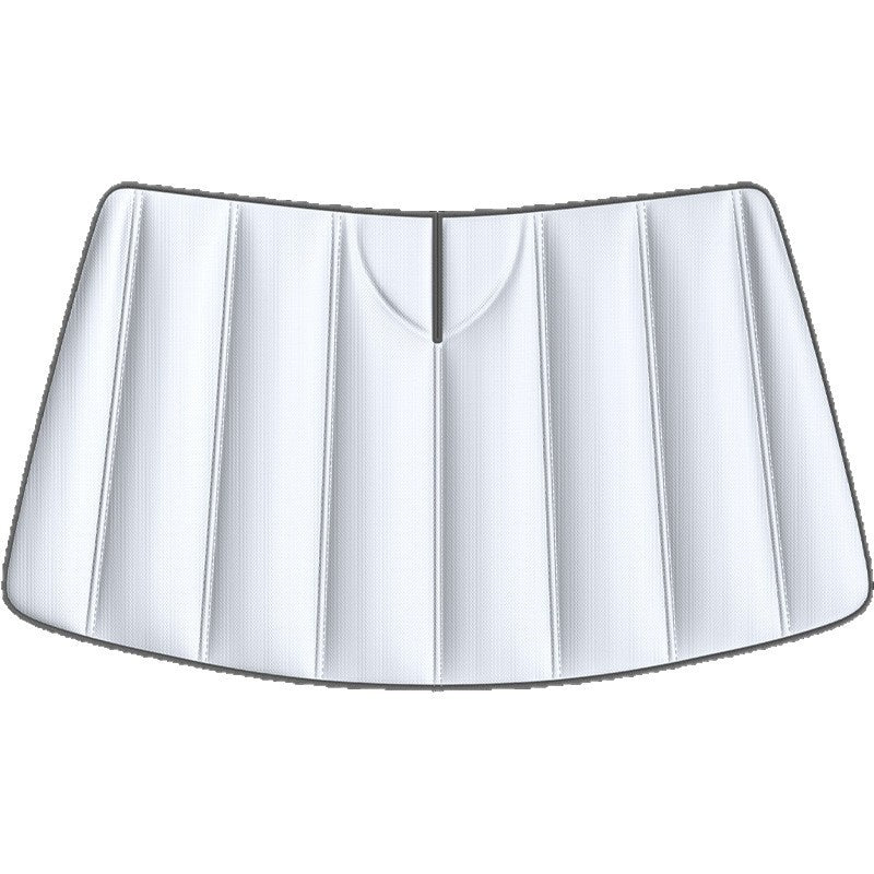 Pare-brise frontal isolation thermique et ombre solaire