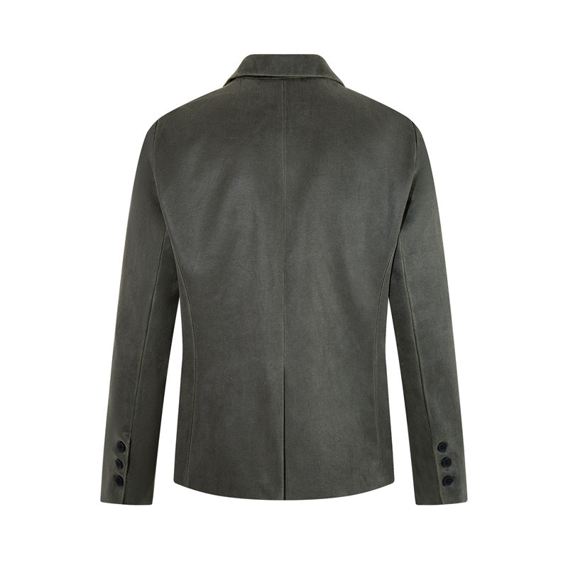 Blazer de style vintage avec fermeture avant Diagonal et fermoir métallique