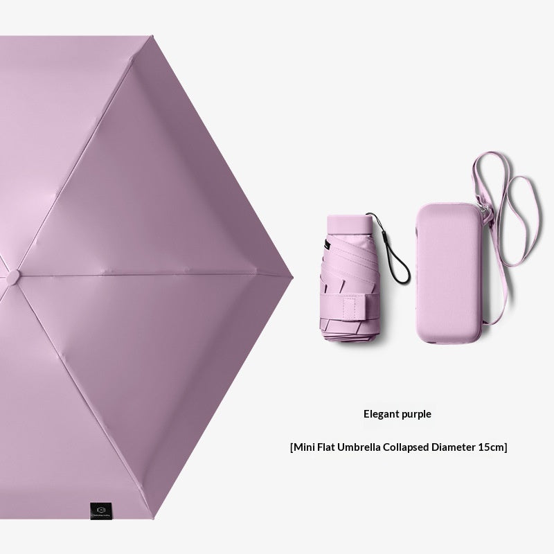 Soleil et parapluie de pluie UV-Protection double-pourpose