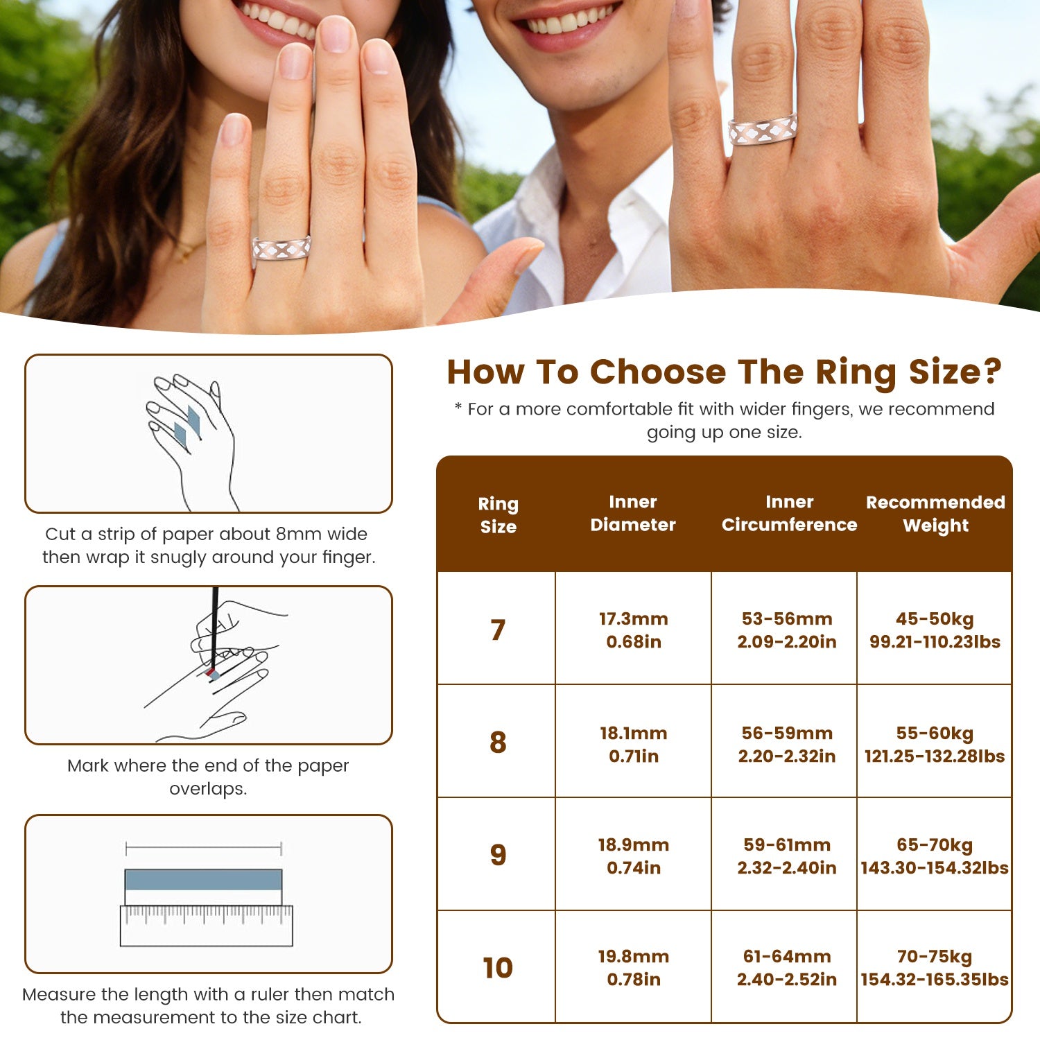 Smart Ring Health Tracker Fitness Sleep Stress HRV Tracker avec charge Cas magnétique Cha