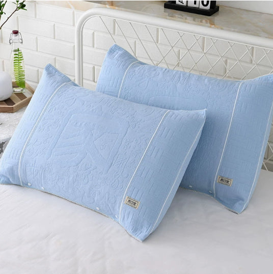 Oreiller en coton Gauze avec boucle réglable