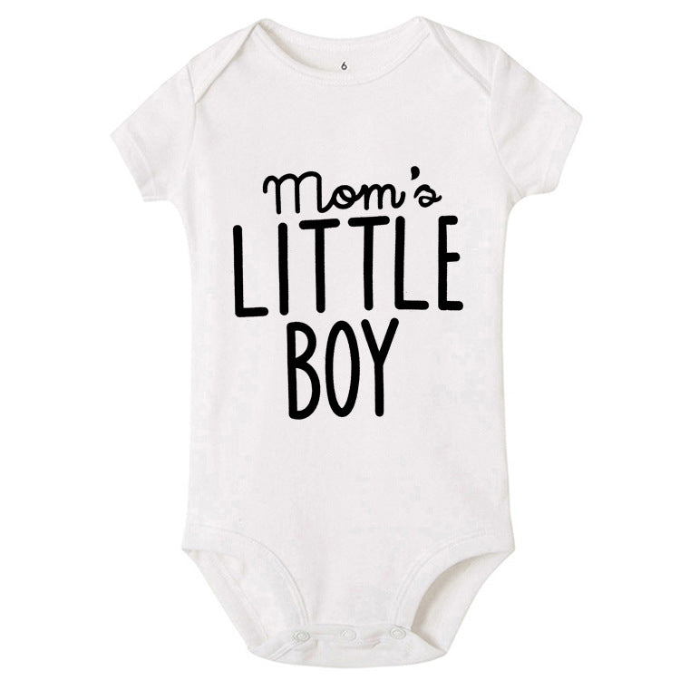 Ma mère petit garçon multicolore une-pièce Romper bébé body