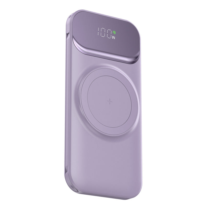 Alimentation de recharge sans fil portable magnétique