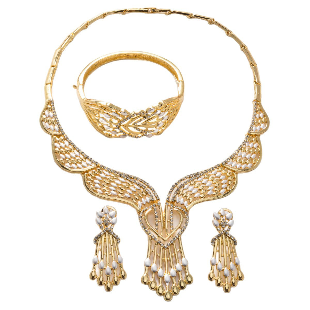 Bijoux exagérés de style européen et américain