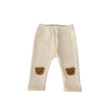Confortable ours mignon pantalons de loisirs brodés en trois dimensions