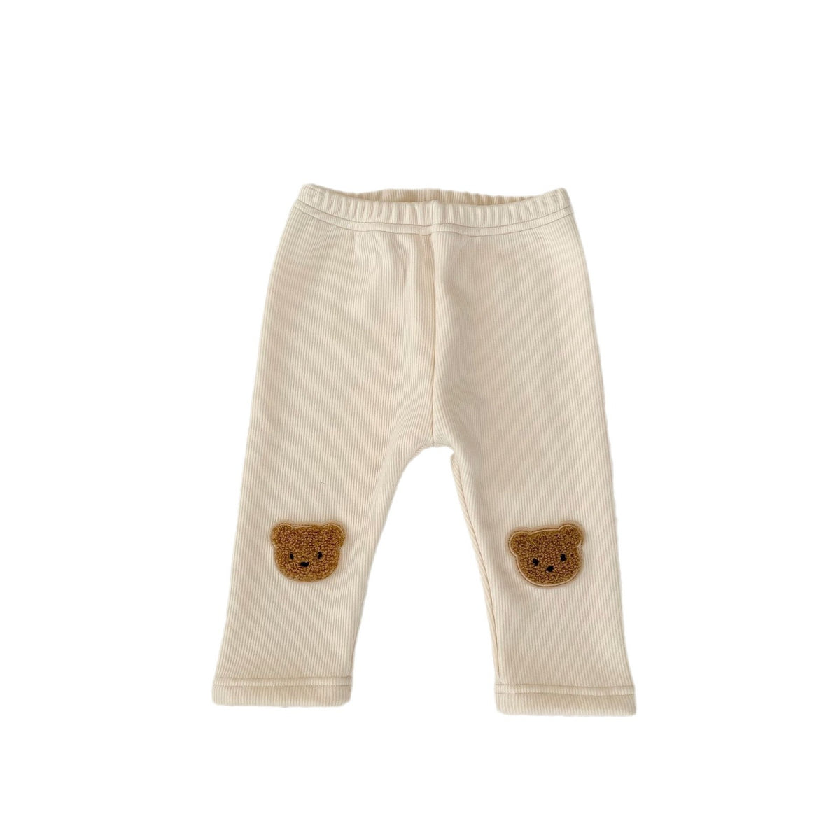 Confortable ours mignon pantalons de loisirs brodés en trois dimensions