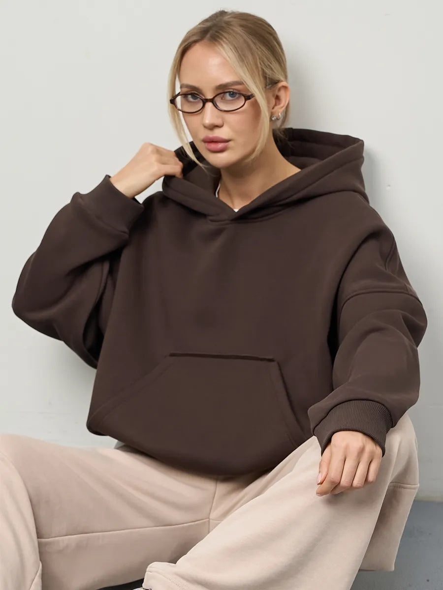 Women's Long Sleeve Hoodie with Pockets