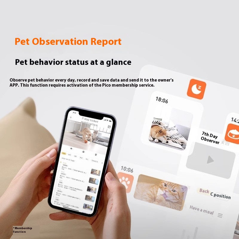 Pet Home Smart Monitoring Téléphonie mobile Vue à distance