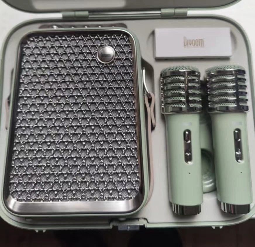 Famille Dual Microphone Bluetooth Haut-parleur