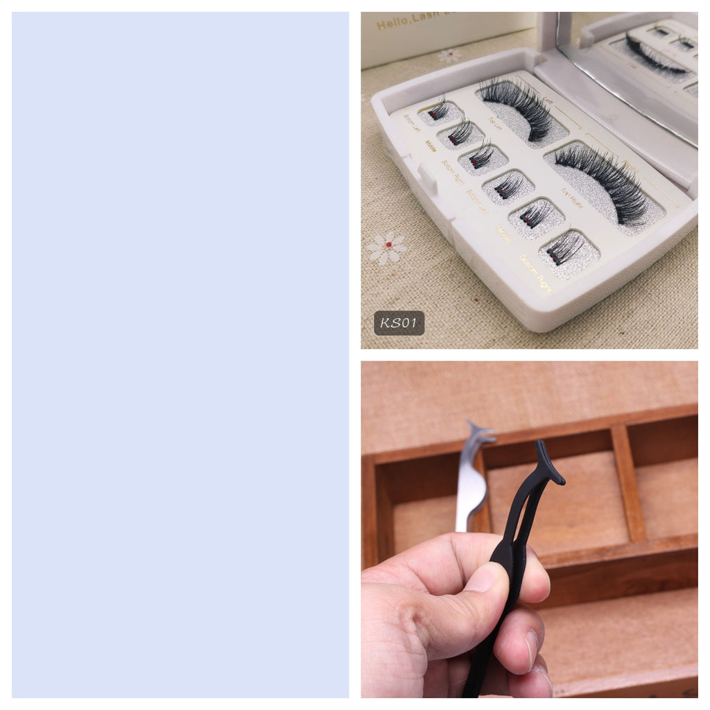 Faux cils de l'aimant