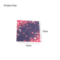 Double face deux couleurs japonais style Floral Origami Square Impression Origami