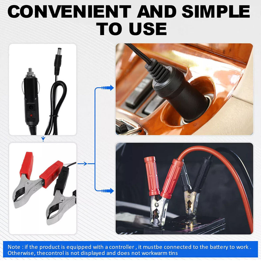 30W Solar Panel Kit Chargeur de batterie Trickle 12Volt DC pour voiture Van Caravan Boat