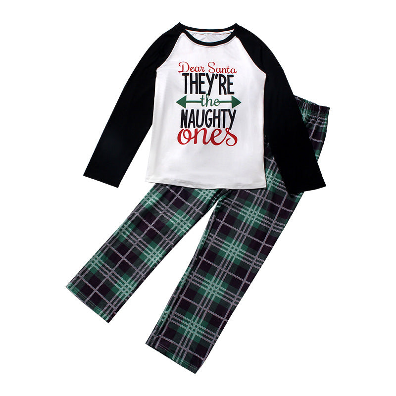 European and American Long Sleeve Fashionable Casual Parent-child Suit