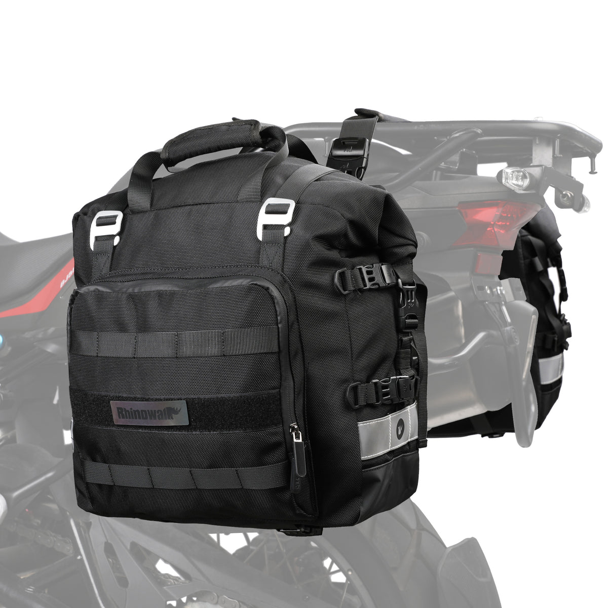 Sac latéral de moto à libération rapide de 20L