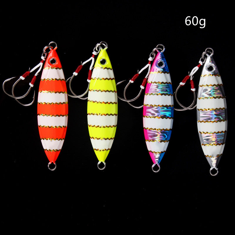 Lead laser lumineux avec double crochet à bascule lente