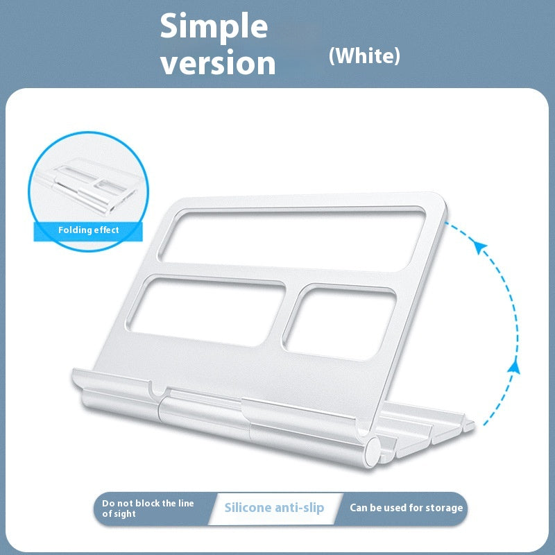 Bracket de stockage multi-fonctionnel de bureau pliable portable tablette télécommande