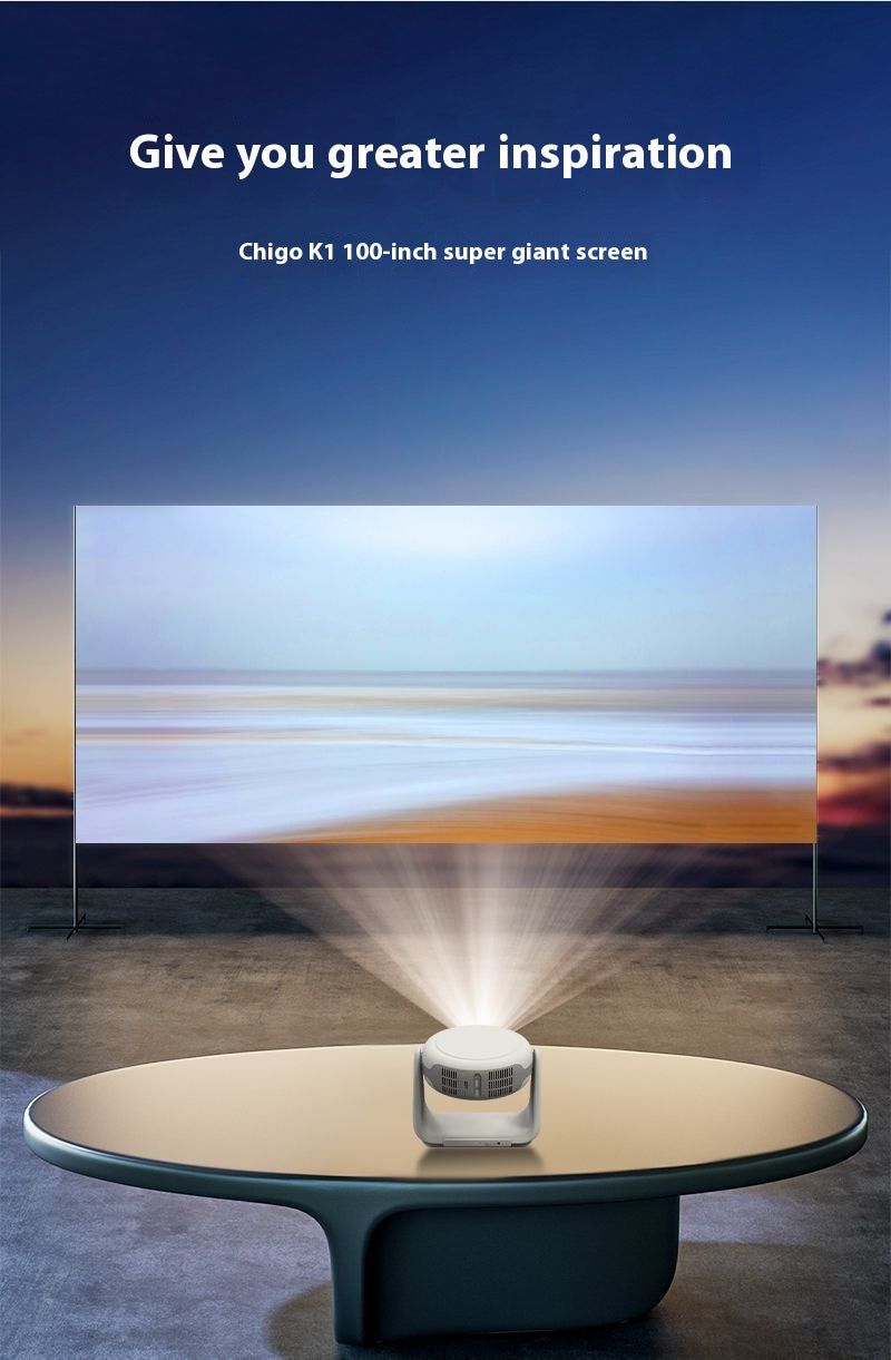 5G Smart Voice Projector HD 4K Home Day Direct Wall Automatic Wifi Smart Projector