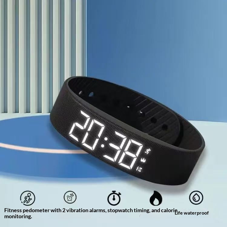 Bracelet d'alarme Smartwatch élégant et polyvalent pour les étudiants