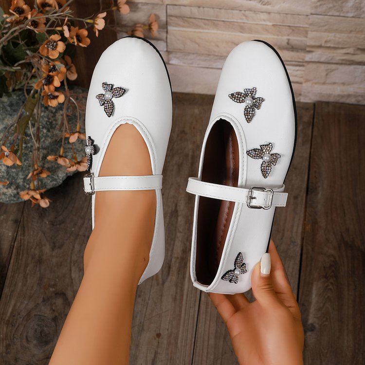 Chaussure de travail pour les pompes basses Mary Jane