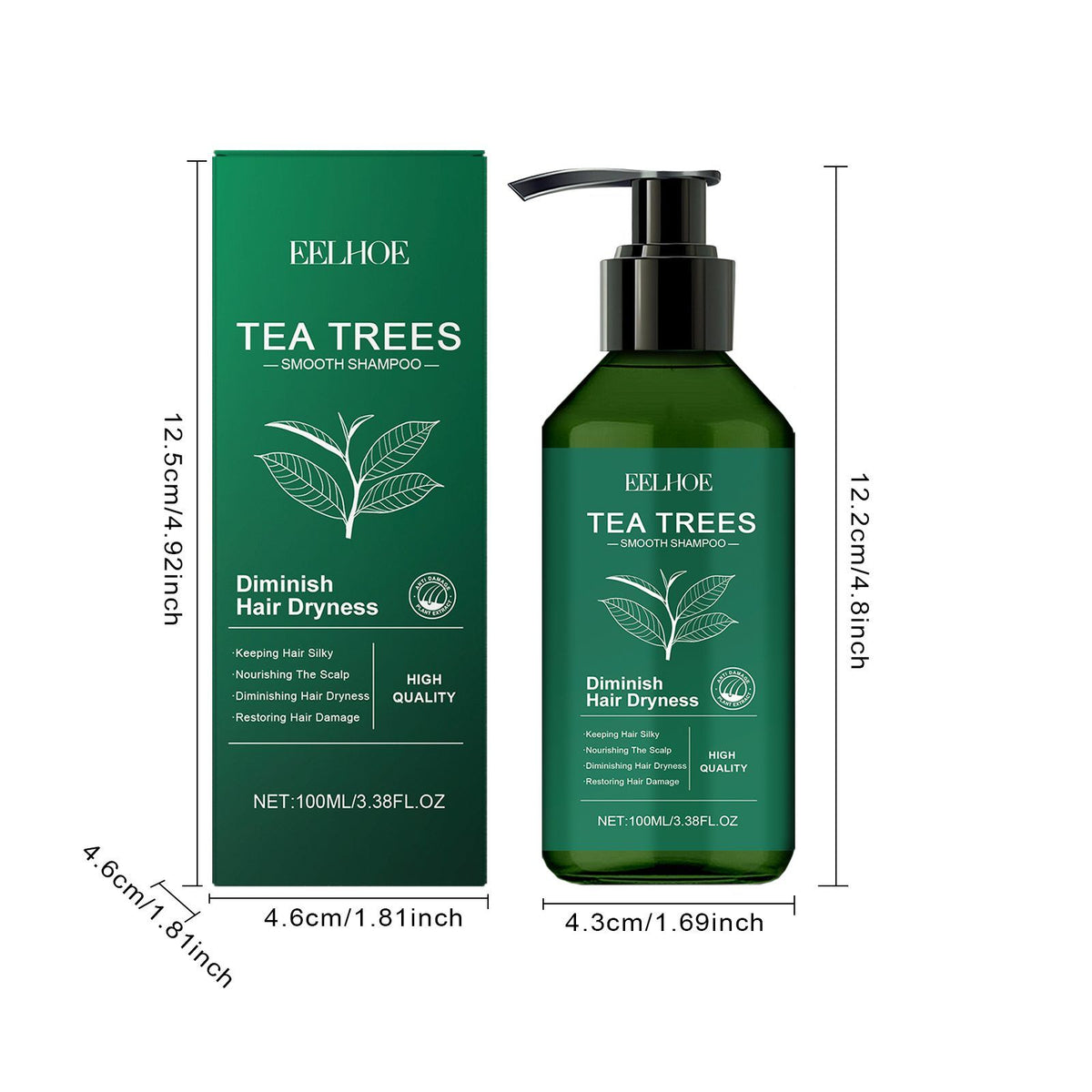 Shampooing d'arbre à thé EELHOE