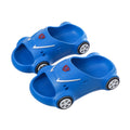 Enfants Glowing Slippers Cartoon Voiture Sandales Enfants Sandales Anti Slip Garçons Filles Lumineux S