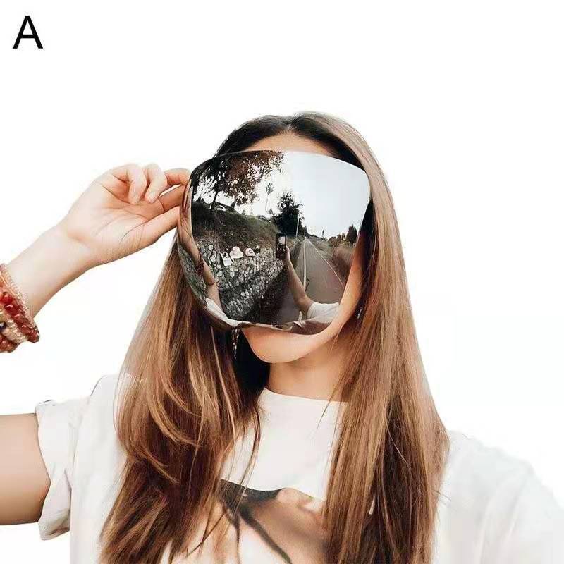 Masque d'espace de couleur Masque visage anti-fog Lunettes de protection anti-splash
