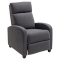 Fauteuil inclinateur en tissu Manuel Accueil Théâtre Siège Canapé inclinable simple chaise avec rembourré