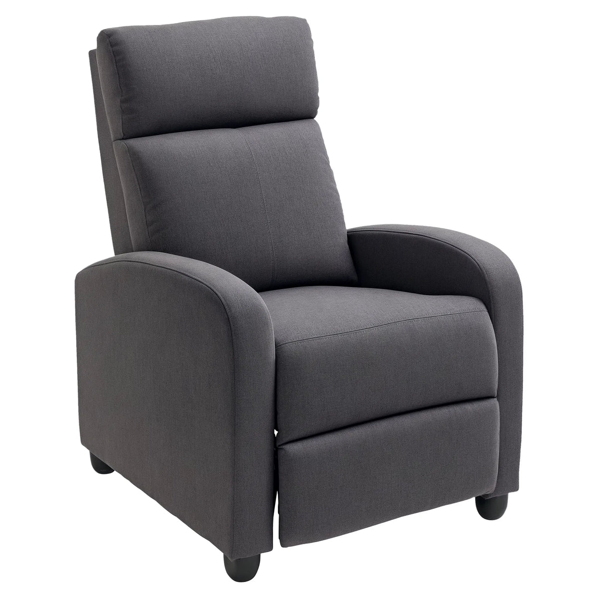 Fauteuil inclinateur en tissu Manuel Accueil Théâtre Siège Canapé inclinable simple chaise avec rembourré