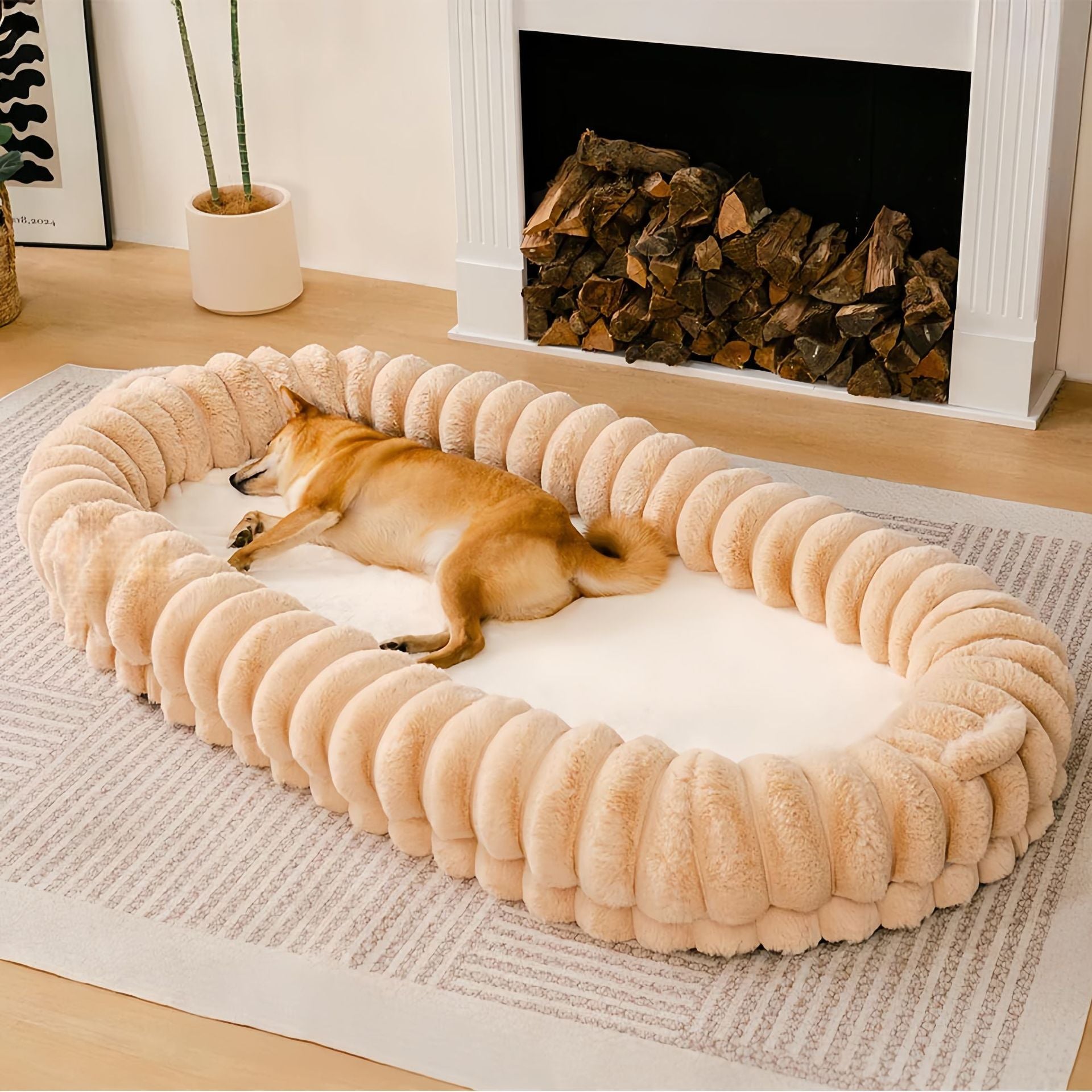 Lit de Sofa confortable et sûr pour chien et homme partagé qui est amovible et lavable