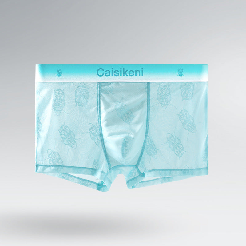 Summer Ice Silk Boxers ultra-mince respirant Mesh
