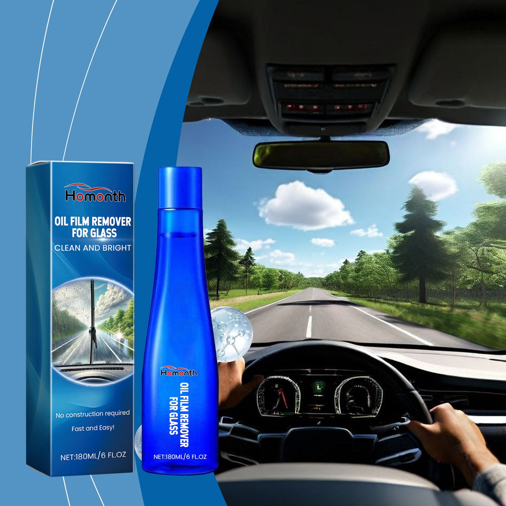 HOMONTH Automotive Windshield Glass Film Cleaner