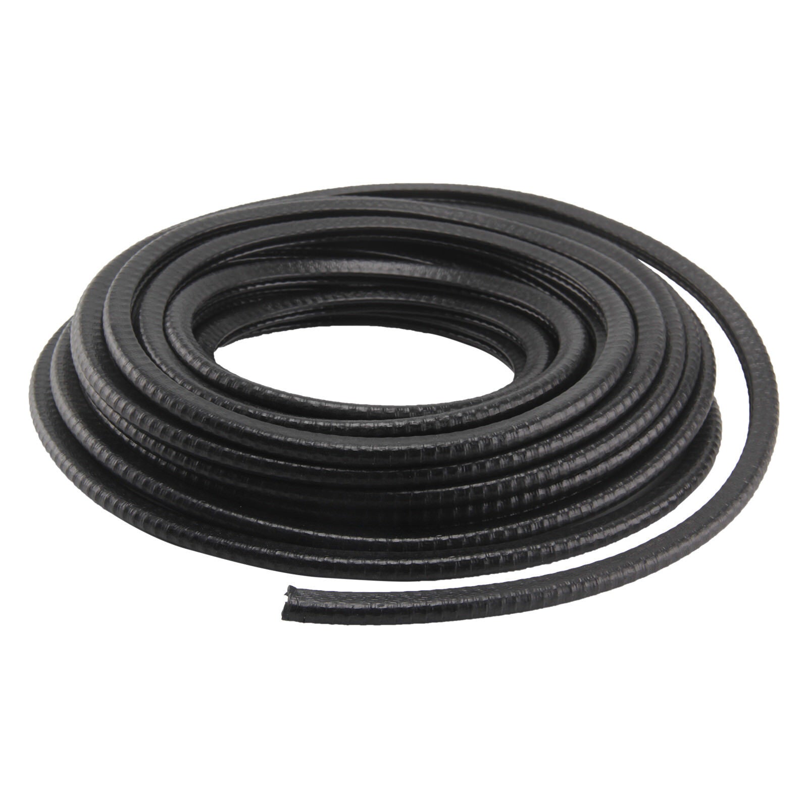 10M noir PVC porte de voiture Edge Guard U canal bande de joint en caoutchouc pour 1-2mm bords