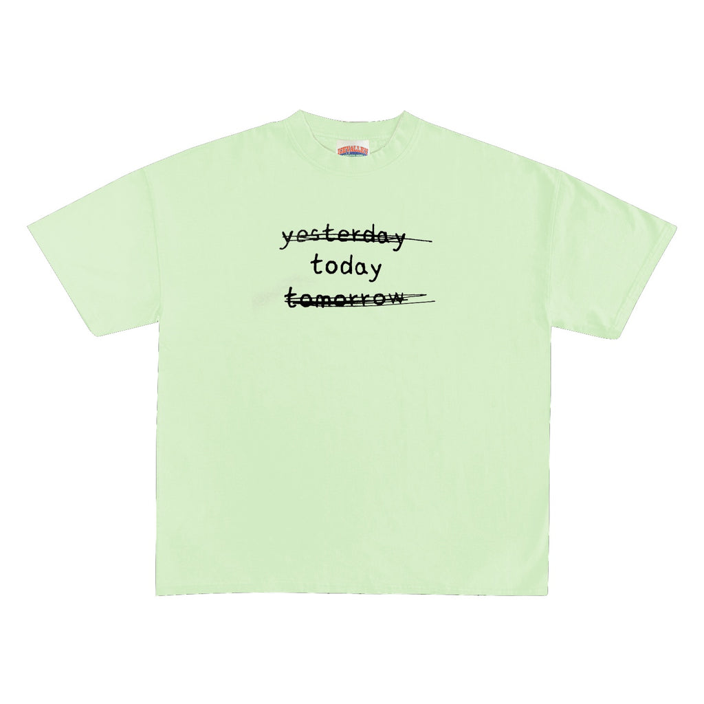 Versatile Casual American-style Lettre haut à manches courtes